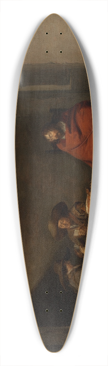 Pieter Codde - The guardroom 39.3 inch art pintail longboard deck