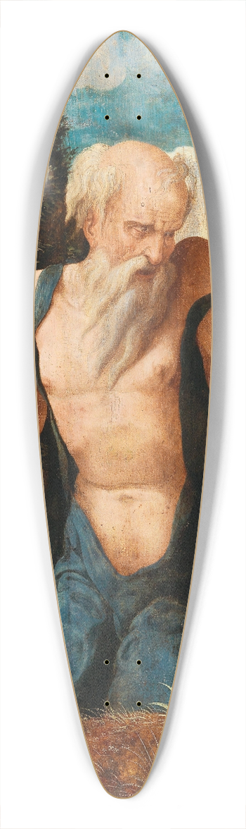Pieter Coecke van Aelst - Saint Jerome 39.3 inch art pintail longboard deck
