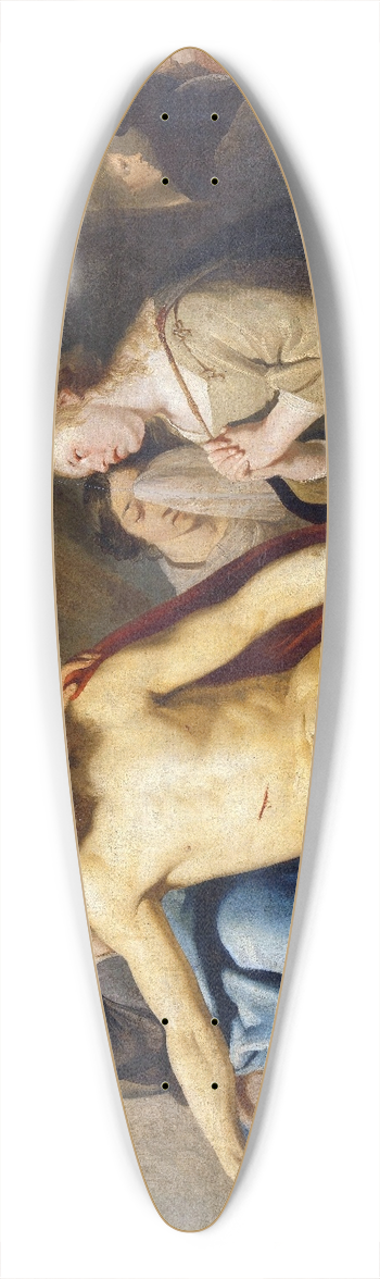 Pieter Fransz. de Grebber - The Lamentation 39.3 inch art pintail longboard deck
