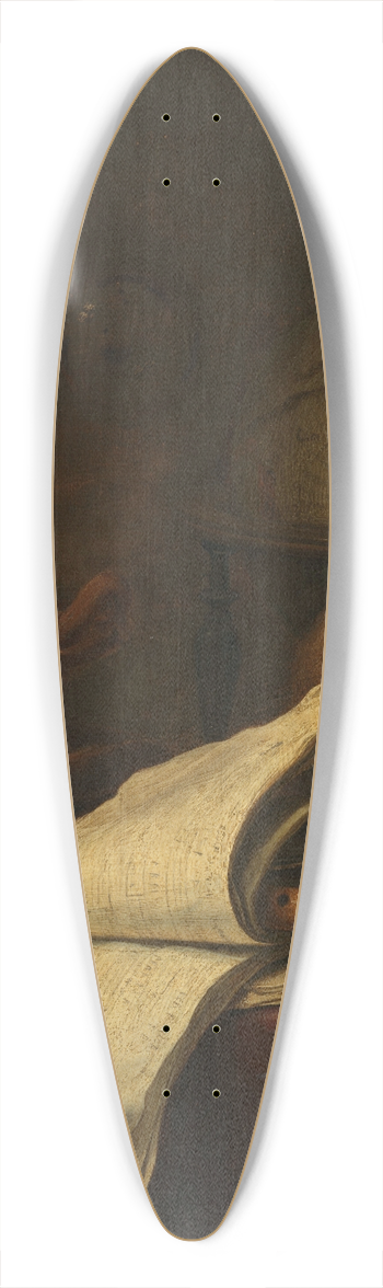 Pieter Symonsz Potter - Vanitas Still Life 39.3 inch art pintail longboard deck