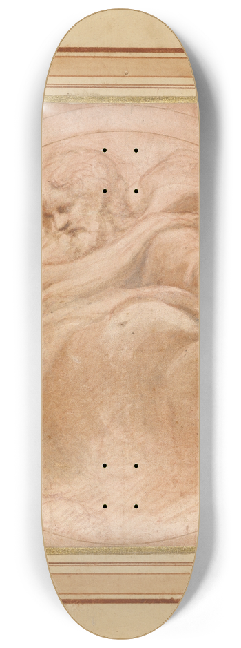 Correggio - Christ in Glory 8.25 inch art skate deck