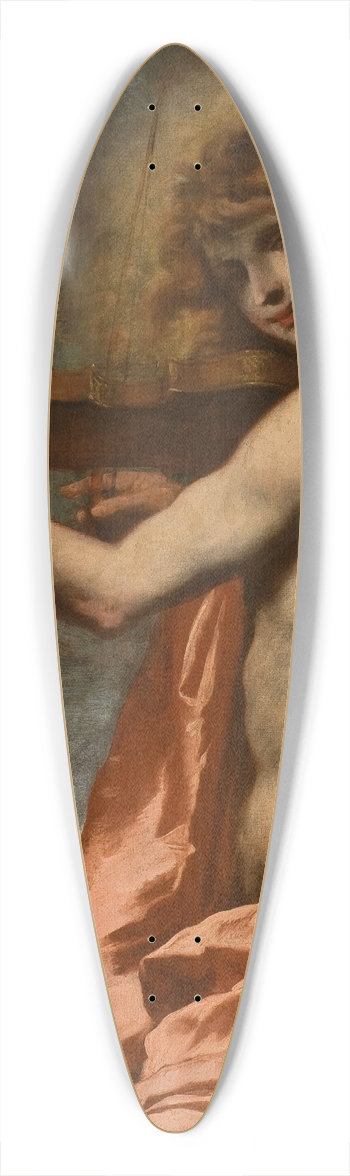 Pietro della Vecchia - Apollo 39.3 inch art pintail longboard deck