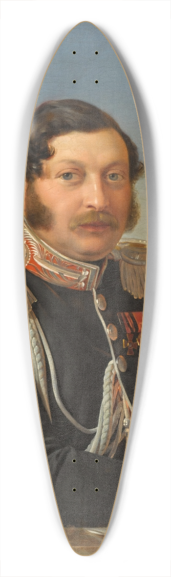 Pimen Nikitich Orloff - Portrait of Fedor Chernyshev 39.3 inch art pintail longboard deck