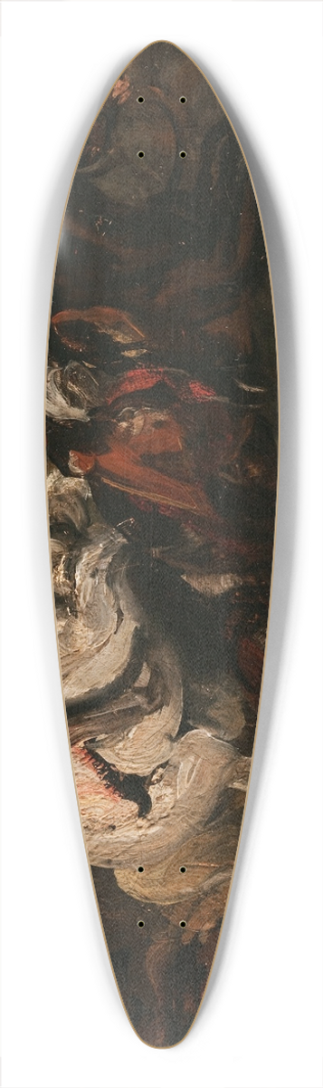 Piotr Michaowski - Encounter of Cuirassiers 39.3 inch art pintail longboard deck