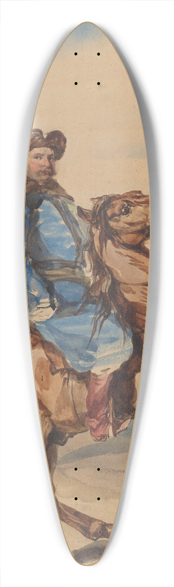 Piotr Michaowski - Hetman 39.3 inch art pintail longboard deck