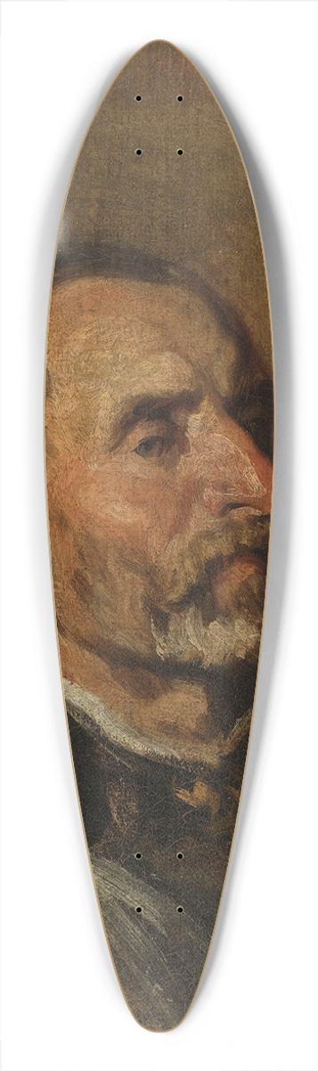 Piotr Michaowski - Old villager 39.3 inch art pintail longboard deck