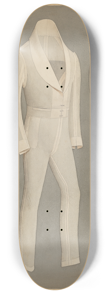 Creighton Kay-Scott - Coat and Trousers 8.25 inch art skate deck