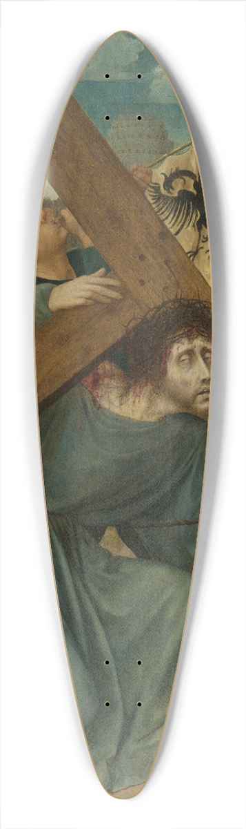 Quentin Massys - Christ Carrying the Cross 39.3 inch art pintail longboard deck