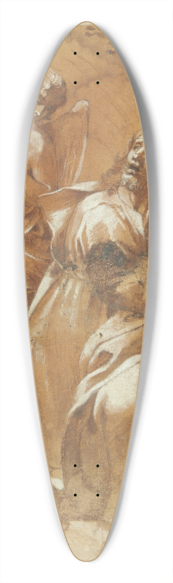Raffaellino dal Colle - Jesus i Gethsemane have 39.3 inch art pintail longboard deck