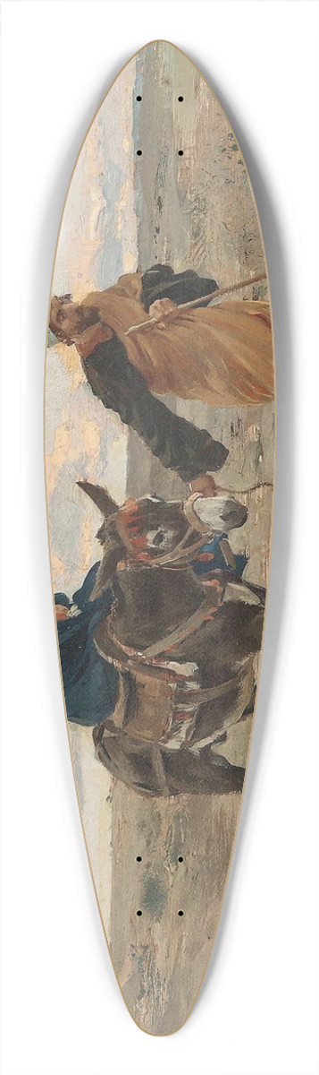 Raffaello Sorbi - Flucht nach gypten 39.3 inch art pintail longboard deck