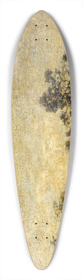 Ralph Albert Blakelock - Landscape 39.3 inch art pintail longboard deck