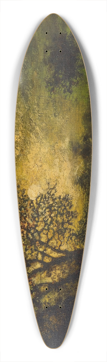 Ralph Albert Blakelock - Moonlight 39.3 inch art pintail longboard deck