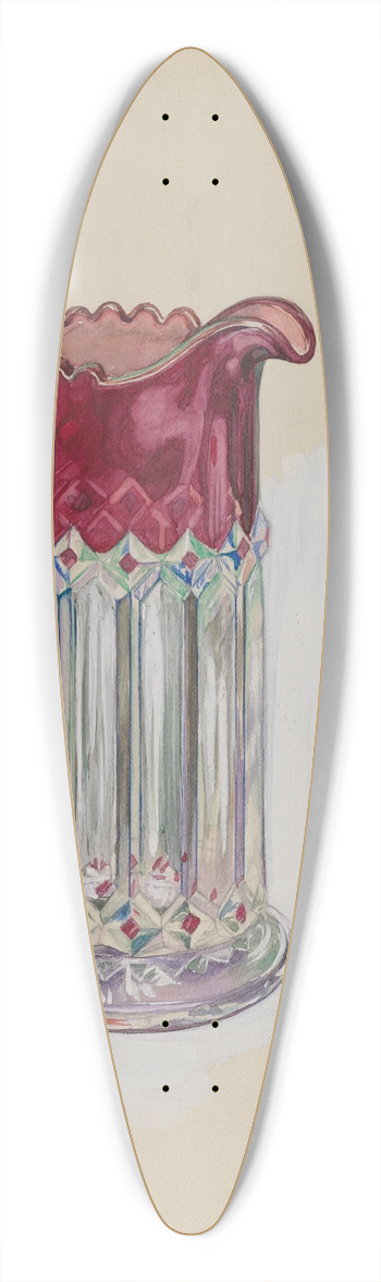 Ralph Atkinson - Souvenir Pitcher 39.3 inch art pintail longboard deck