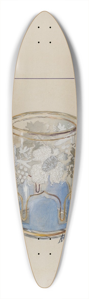 Ralph Atkinson - Tumbler 39.3 inch art pintail longboard deck