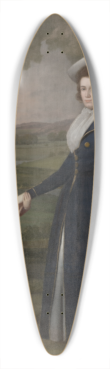 Ralph Earl - Laura Wolcott Moseley 39.3 inch art pintail longboard deck