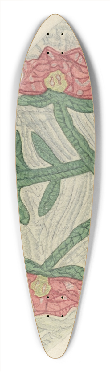Ralph N. Morgan - Quilt Pattern 39.3 inch art pintail longboard deck