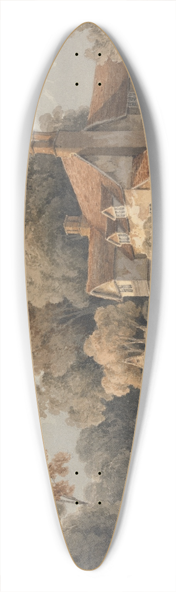 Ramsay Richard Reinagle - At Bromley, Kent 39.3 inch art pintail longboard deck