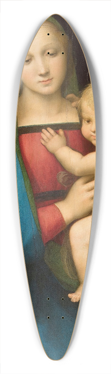 Raphael - Madonna del Granduca 39.3 inch art pintail longboard deck
