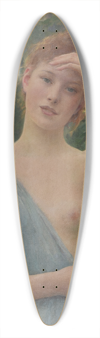 Raphal Collin - Adolescence 39.3 inch art pintail longboard deck