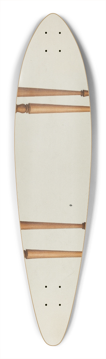 Ray Holden - Shaker Desk 39.3 inch art pintail longboard deck
