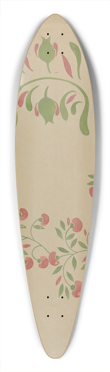 Ray Holden - Stencil Wall Decoration 39.3 inch art pintail longboard deck