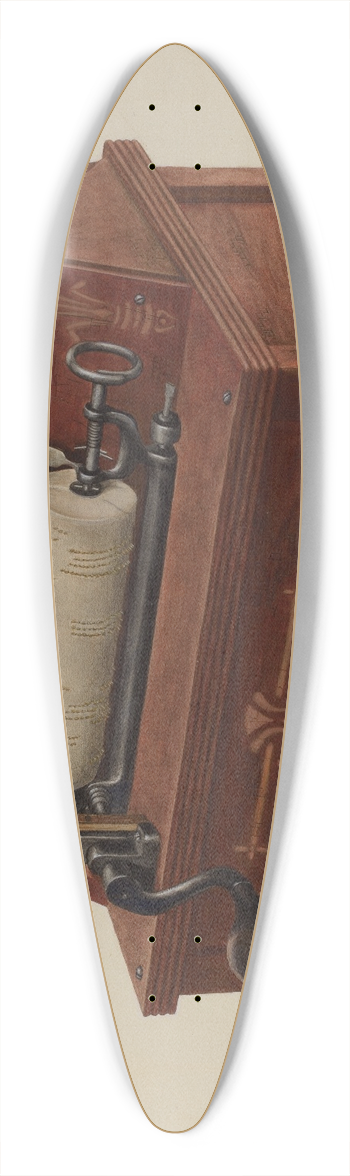 Regina Henderer - Melodeon 39.3 inch art pintail longboard deck
