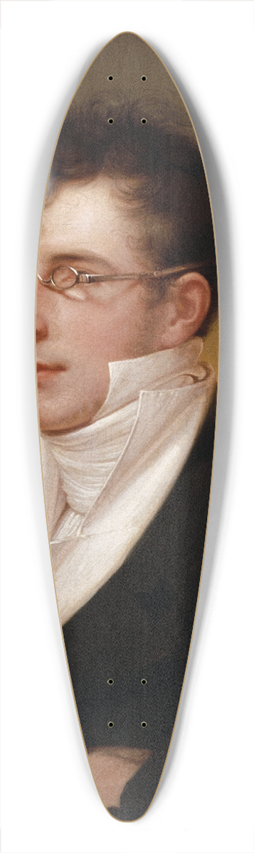 Rembrandt Peale - Rubens Peale 39.3 inch art pintail longboard deck