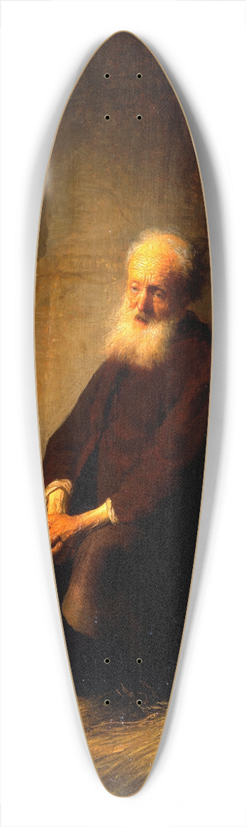 Rembrandt van Rijn - St. Peter in Prison 39.3 inch art pintail longboard deck