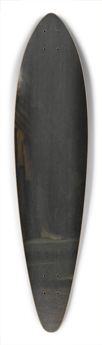 Rembrandt van Rijn - The Raising of Lazarus 39.3 inch art pintail longboard deck