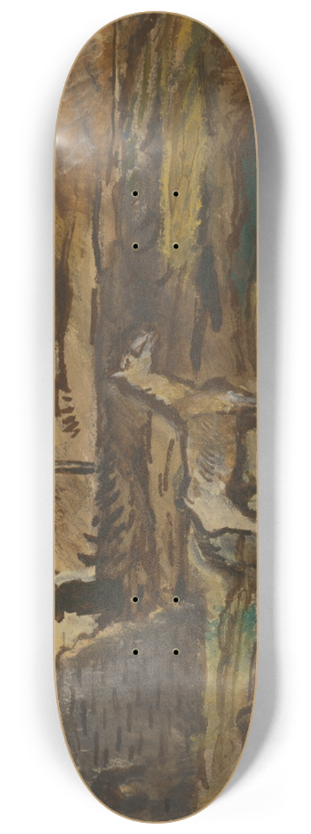 Cyprin Majernk - On the Pasture 8.25 inch art skate deck
