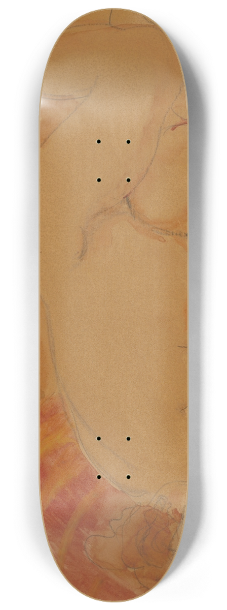 Cyprin Majernk - Reclining Nude 8.25 inch art skate deck