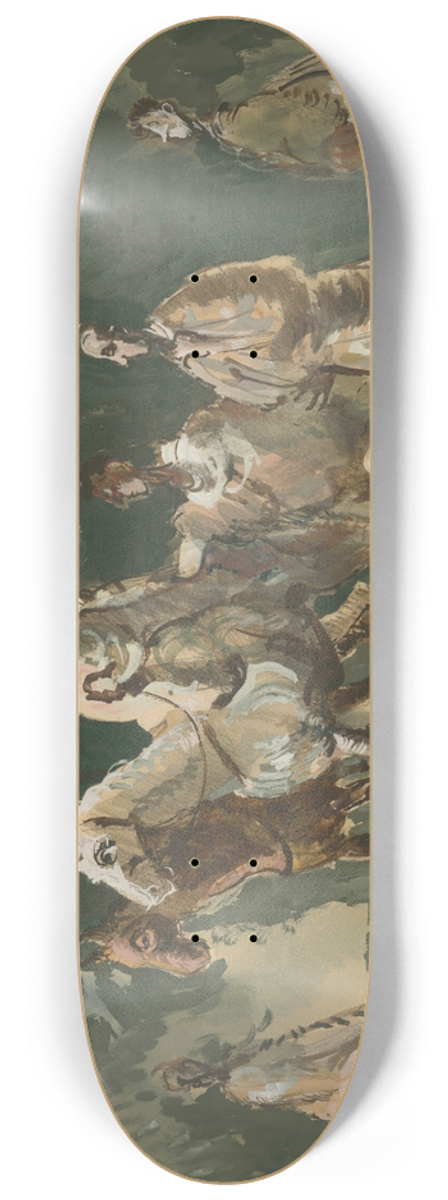 Cyprin Majernk - Sleepwalkers 8.25 inch art skate deck