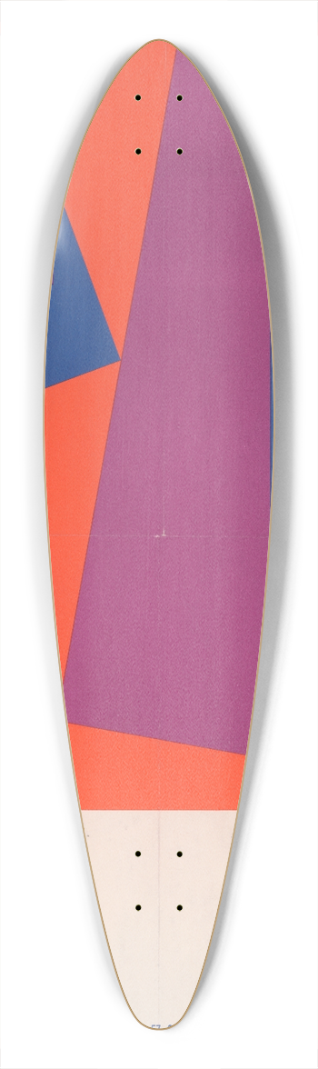 Richard Baringer - Richard Baringer. Bertha Schaefer Gallery. 39.3 inch art pintail longboard deck
