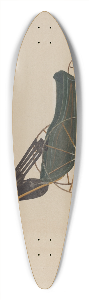 Richard Barnett - Doll Buggy 39.3 inch art pintail longboard deck