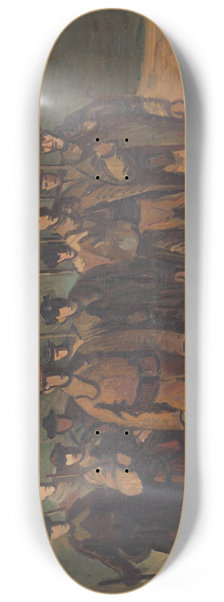 Cyprin Majernk - Watch 8.25 inch art skate deck