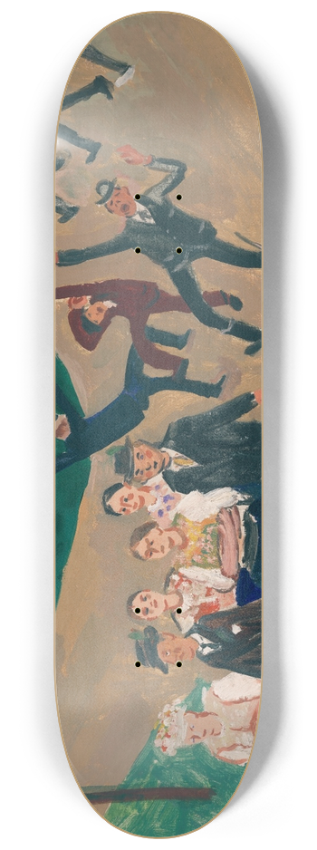 Cyprin Majernk - Wedding Procession 8.25 inch art skate deck