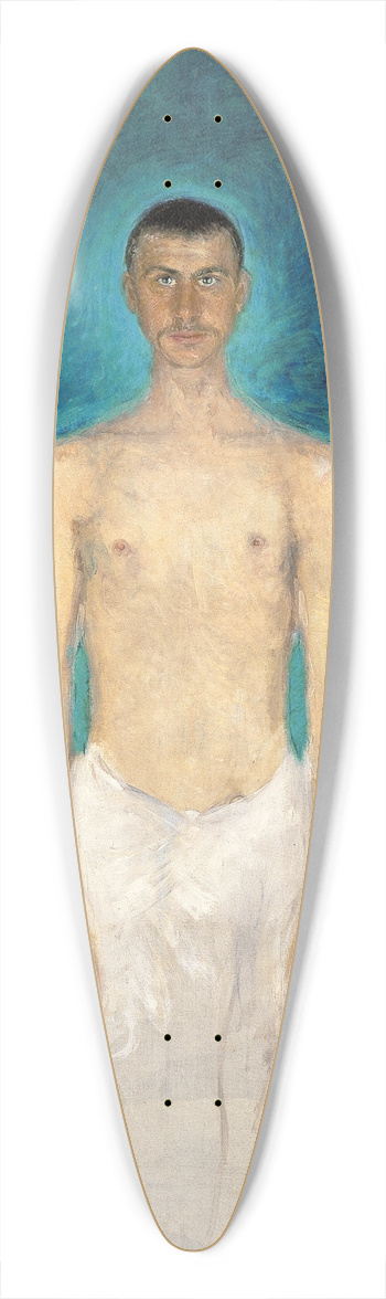 Richard Gerstl - Semi-Nude Self-Portrait 39.3 inch art pintail longboard deck