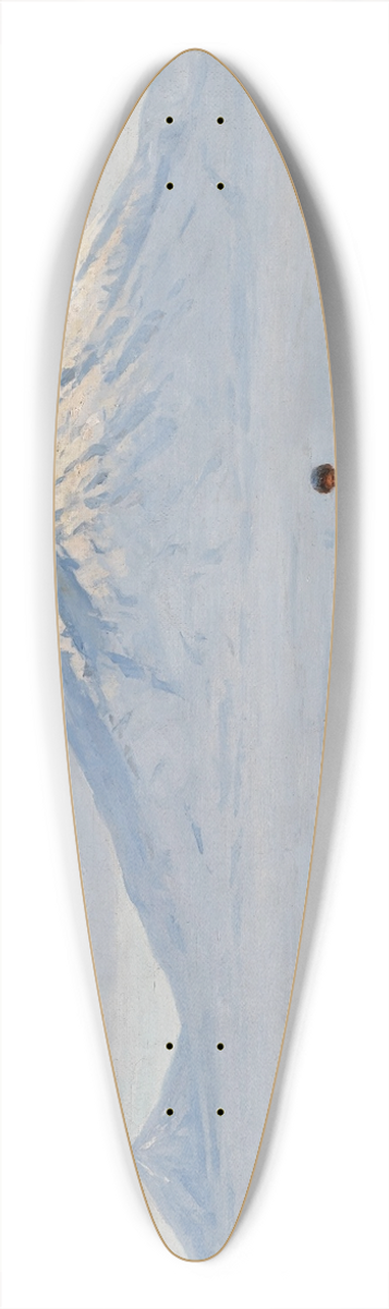 Richard Karlovich Zommer - Mount Ararat 39.3 inch art pintail longboard deck