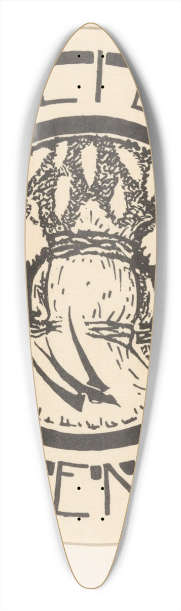 Richard Nicolas Roland Holst - Ex libris van Maurits Mendels 3 39.3 inch art pintail longboard deck