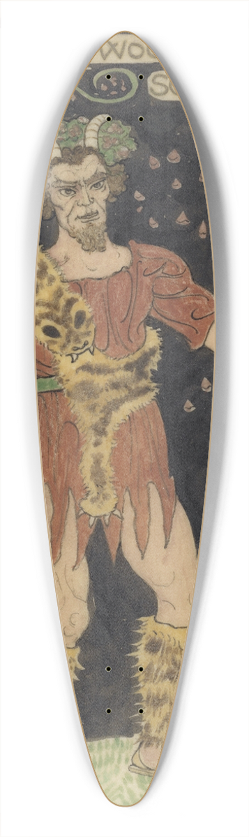 Richard Nicolas Roland Holst - Ontwerp voor kostuum voor Marsyas 39.3 inch art pintail longboard deck
