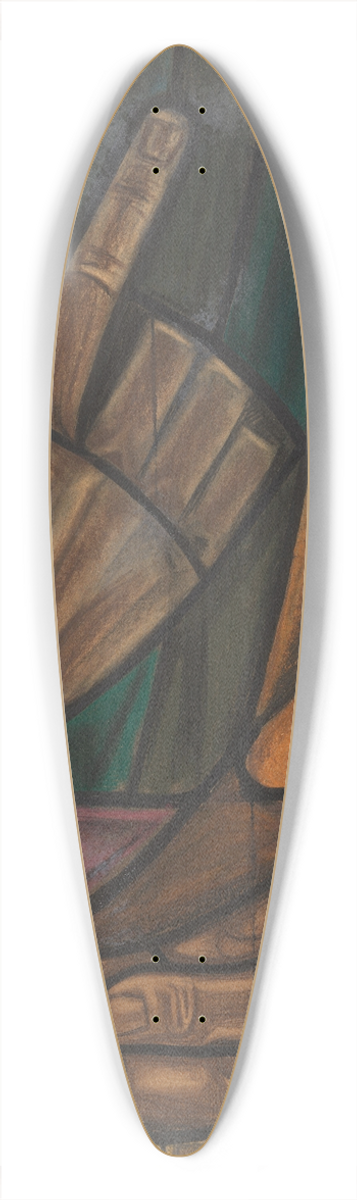 Richard Nicolas Roland Holst - Ontwerp voor raam in het Zuidertransept van de Dom te Utrecht 2 39.3 inch art pintail longboard deck