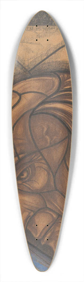 Richard Nicolas Roland Holst - Ontwerp voor raam in het Zuidertransept van de Dom te Utrecht 4 39.3 inch art pintail longboard deck