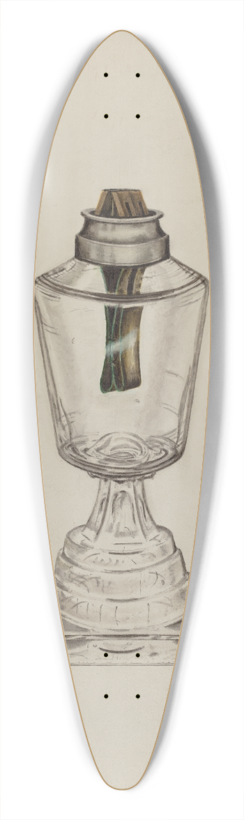 Richard Taylor - Lamp 39.3 inch art pintail longboard deck