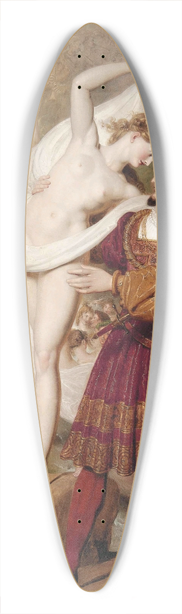 Richard Westall - Faust And Lilith 39.3 inch art pintail longboard deck