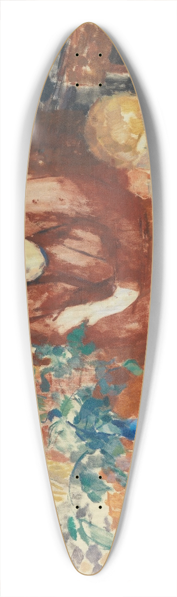 Rik Wouters - Education 39.3 inch art pintail longboard deck