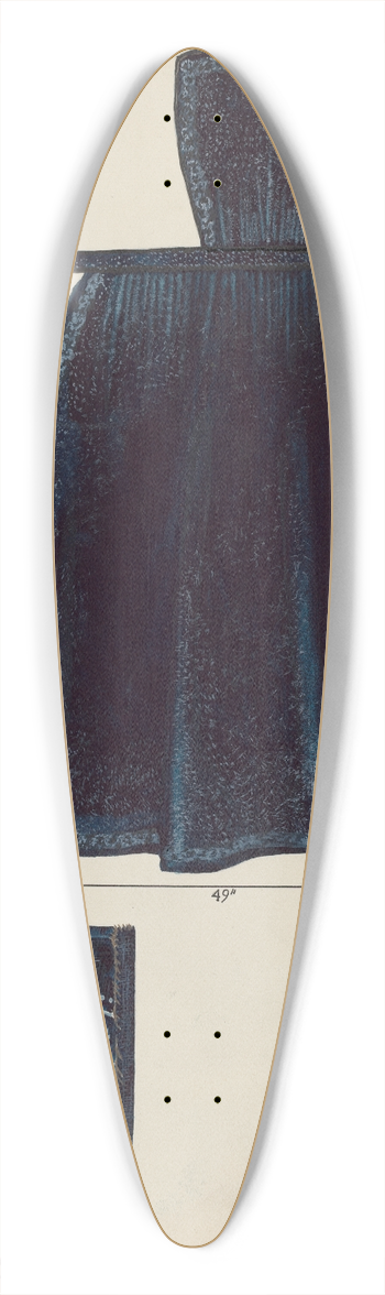 Roberta Elvis - Apron 39.3 inch art pintail longboard deck