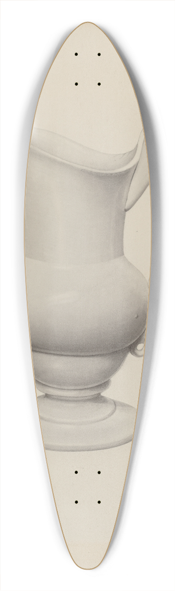 Roberta Spicer - Pitcher 39.3 inch art pintail longboard deck