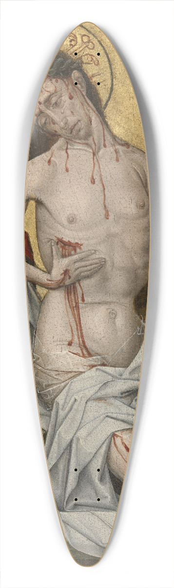 Robert Campin - The Man of Sorrows 39.3 inch art pintail longboard deck