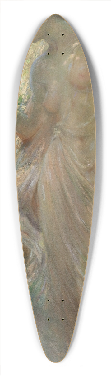 Robert Fowler - The Butterfly 39.3 inch art pintail longboard deck