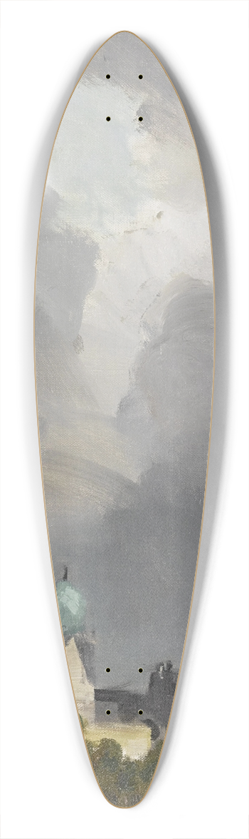 Robert Henri - In Amsterdam 39.3 inch art pintail longboard deck